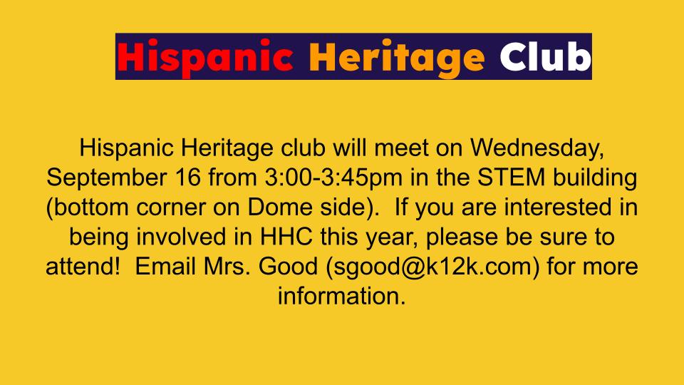 heritage hispanic club